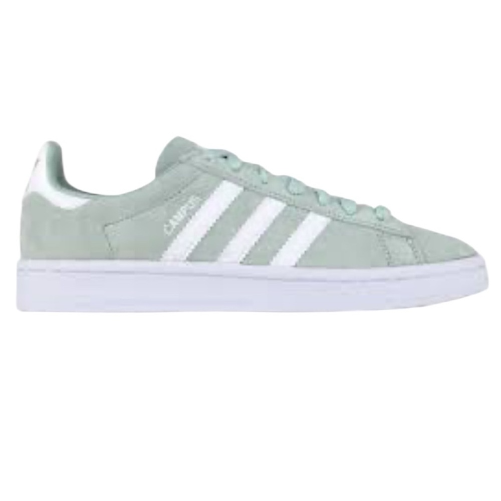 Adidas Pastel Green Suede unisex Sneakers size 12